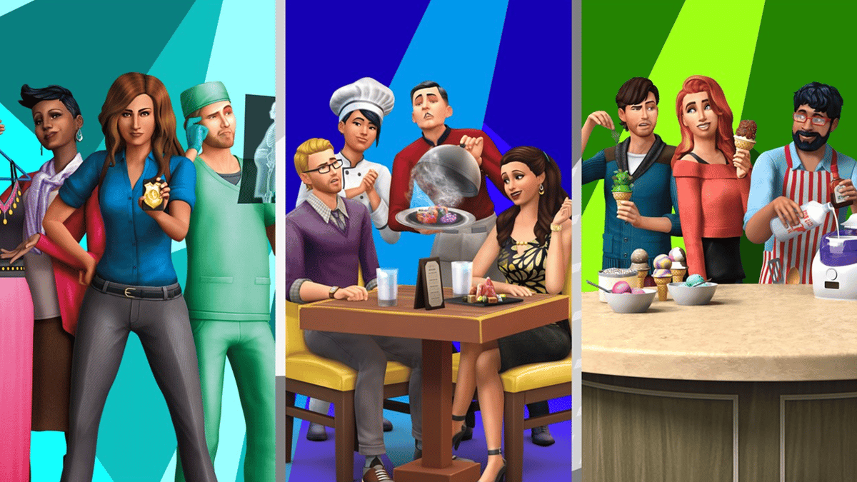 Picture of The Sims 4 Bundle (Get To Work, Dine Out, Cool Kitchen Stuff) - Xbox One