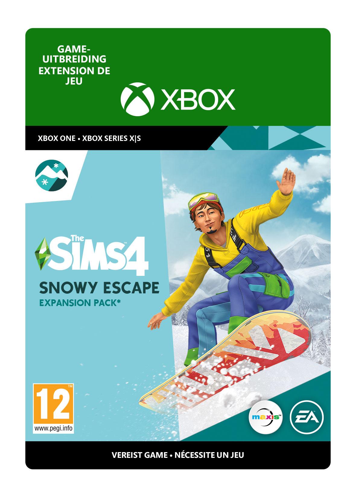 The Sims 4 Snowy Escape Expansion Pack - Xbox Series X/Xbox One