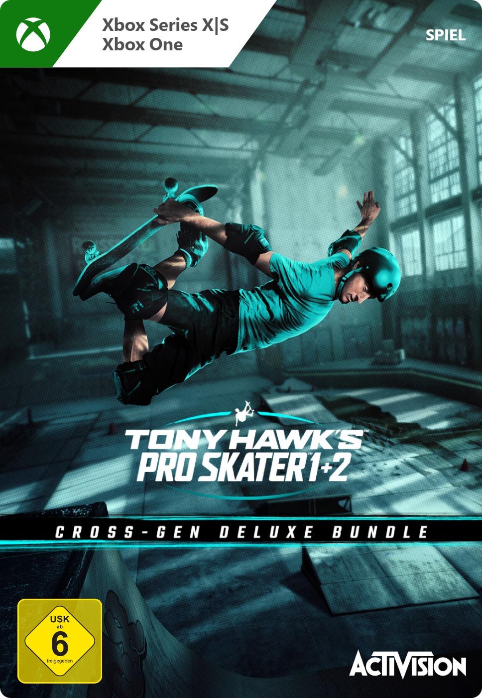 Tony Hawk's Pro Skater 1 + 2 Cross-Gen Deluxe Bundle - Xbox Series X|S/Xbox One