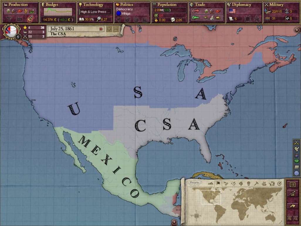 Picture of Victoria II : A House Divided