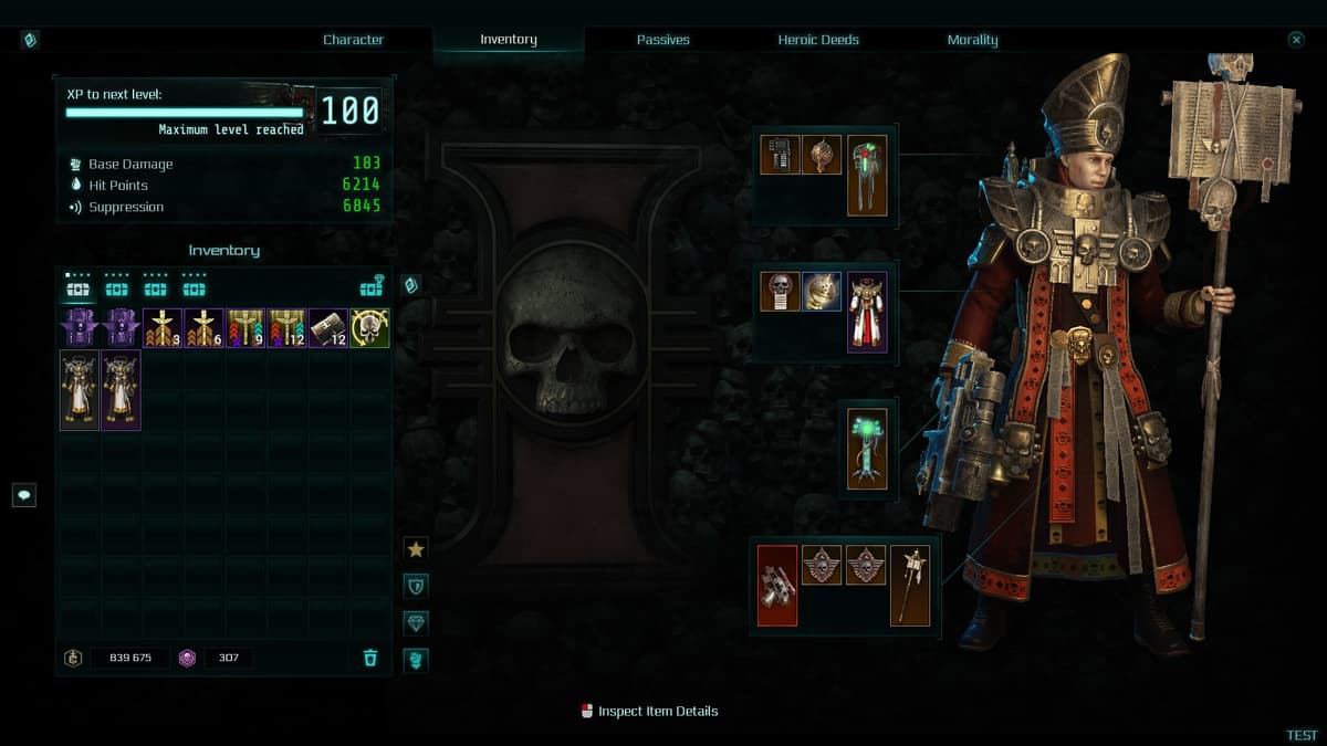 Picture of Warhammer 40,000: Inquisitor - Martyr - Hierophant Class