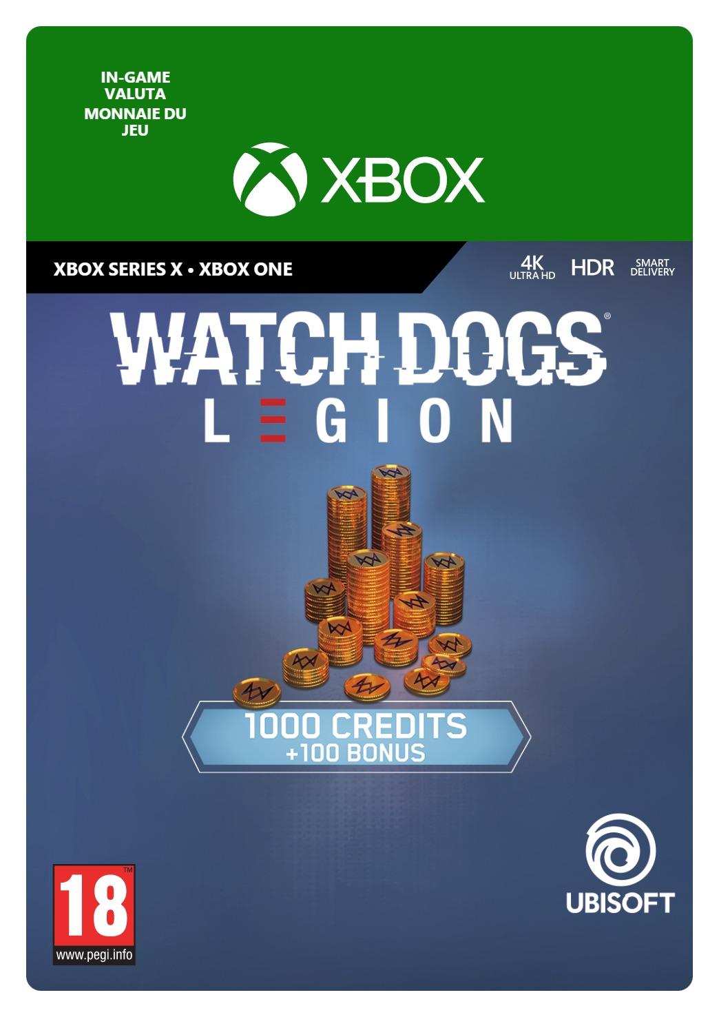 Watch Dogs Legion 1.100 WD Credits - Xbox Series X/Xbox One
