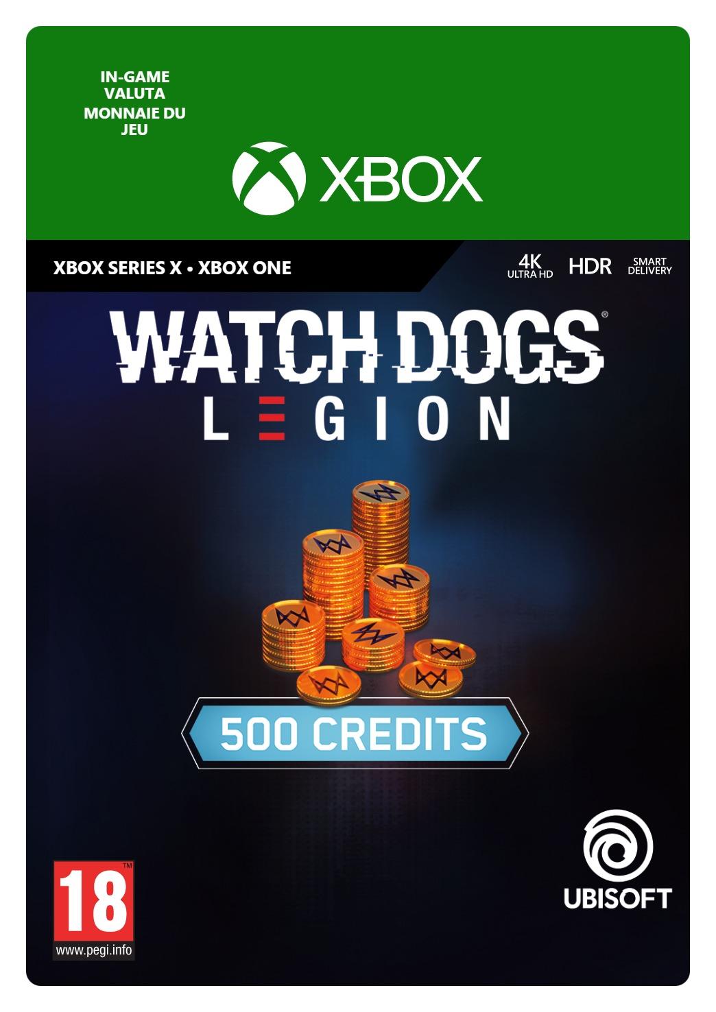 Watch Dogs Legion 500 WD Credits - Xbox Series X/Xbox One