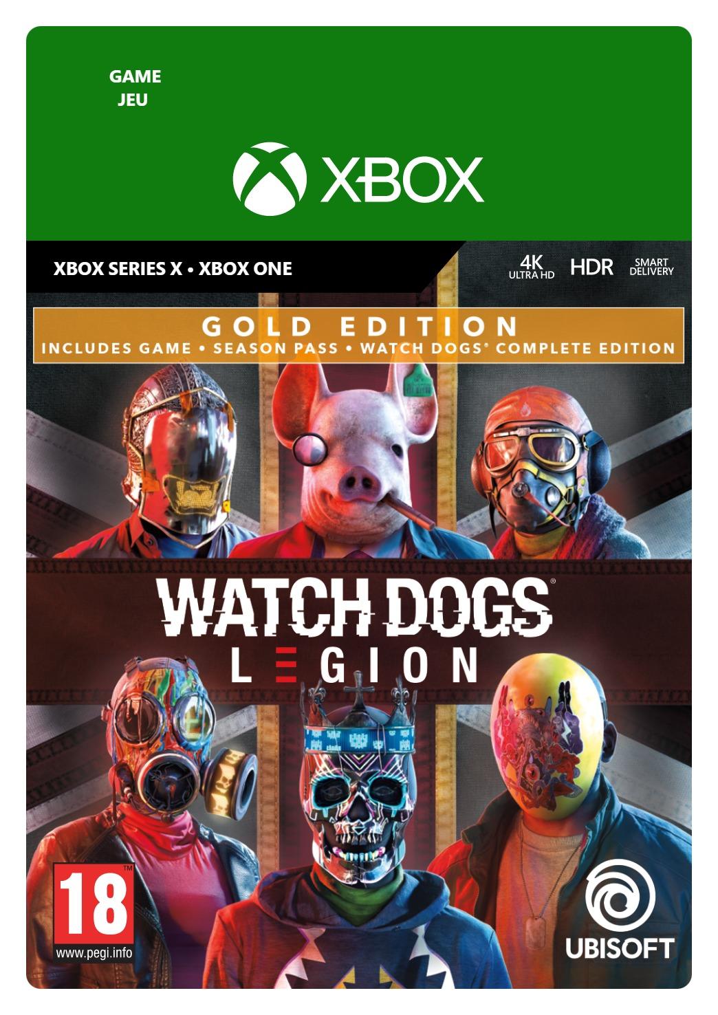 Watch Dogs Legion Gold Edition - Xbox Series X/Xbox One