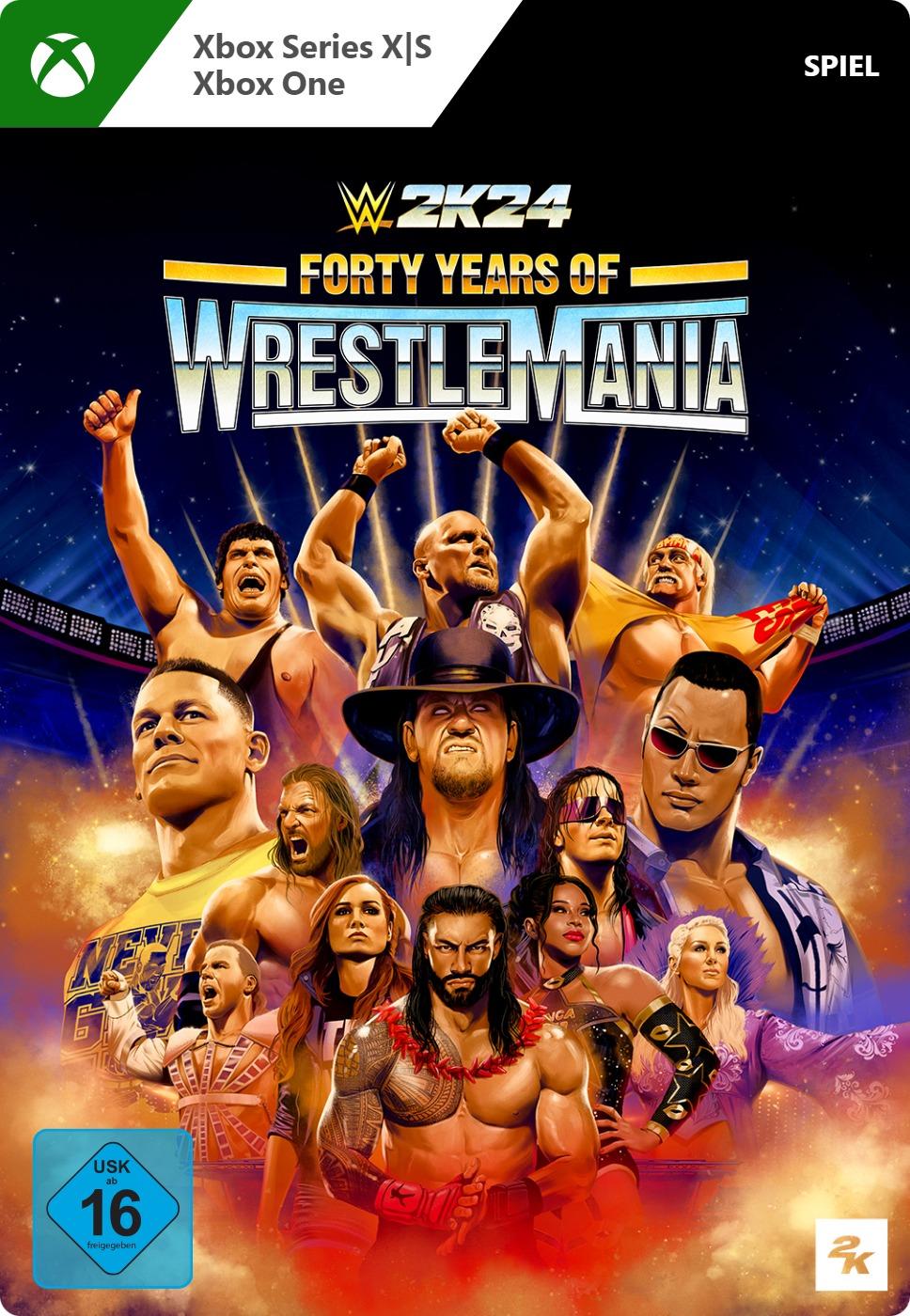 WWE 2K24: 40 Years of Wrestlemania Edition - Xbox Series X|S/Xbox One
