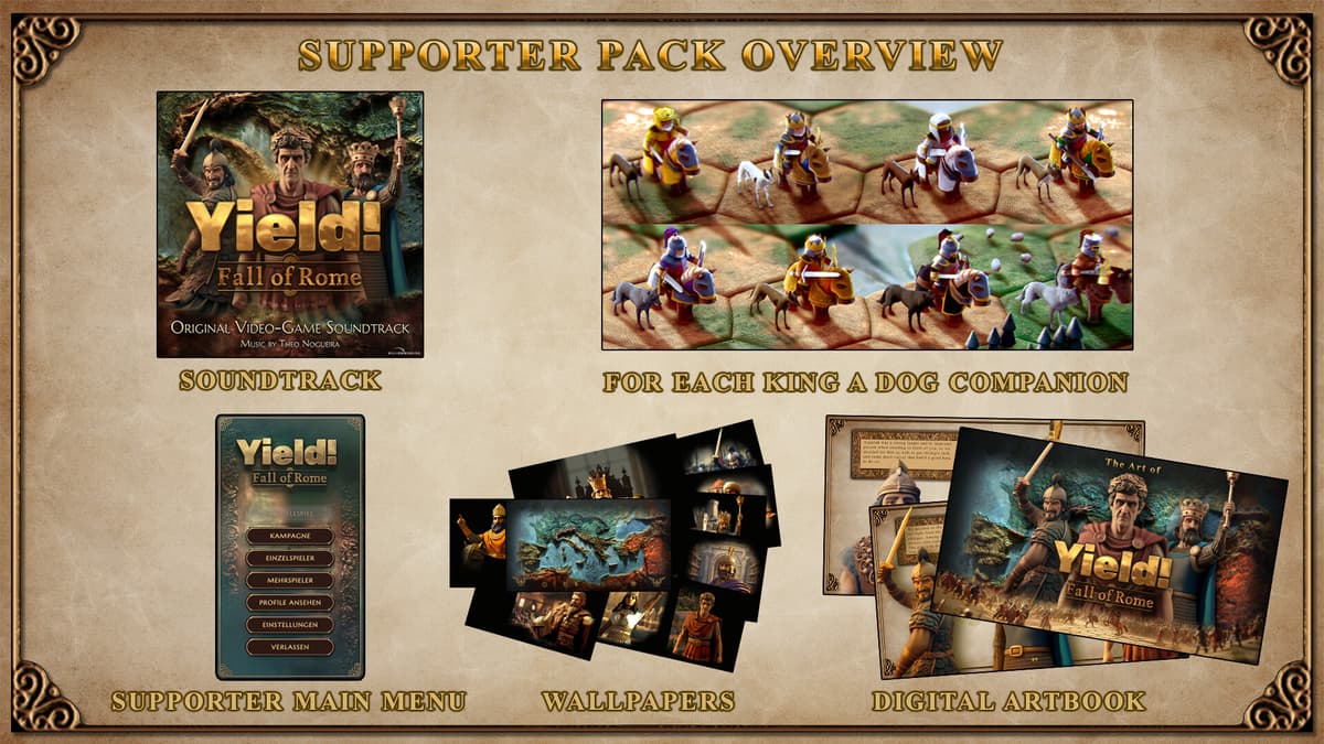 Picture of Yield! Fall of Rome - Supporter Pack