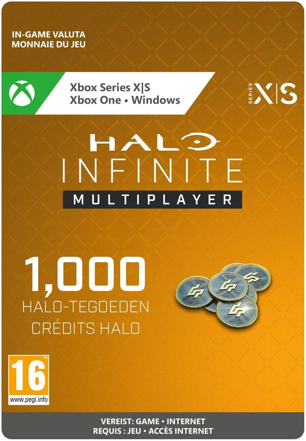 Halo Infinite: 1000 Halo Credits - Xbox Series X/Xbox One/Win10 - Currency | 7LM-00041 (6cefd355-811a-6846-b062-5fa163eded3a)