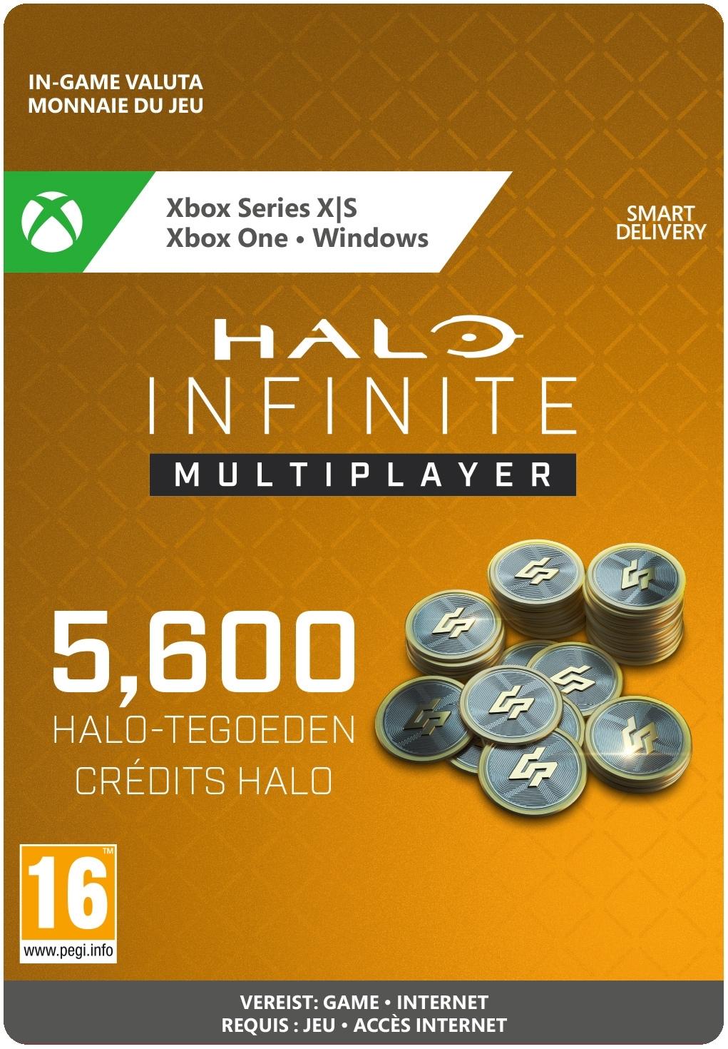 Halo Infinite: 5000 Halo Credits + 600 Bonus - Xbox Series X/Xbox One/Win10 - Currency | 7LM-00043 (df35155a-6408-2348-a610-e4108858bc58)