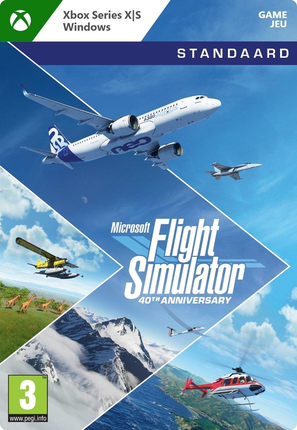 Microsoft Flight Simulator 40th Anniversary - Xbox Series X/Win10 - Game | G7Q-00133 (b6dab27d-52d1-524f-918f-f2082a083afd)