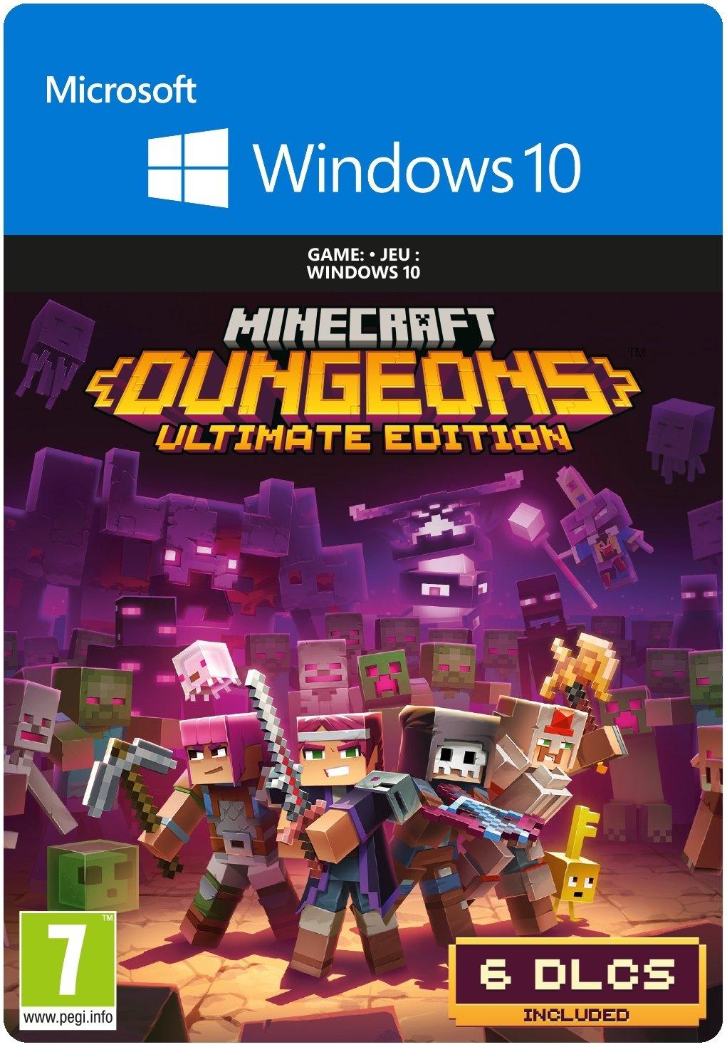 Minecraft Dungeons: Ultimate Edition - Win10 - Game | 2WU-00037 (7b31f949-bc40-8a47-9b1c-e8a8cdaa0453)