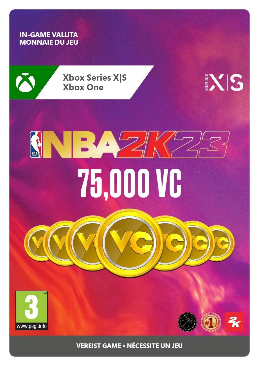 NBA 2K23 - 75,000 VC - Xbox Series X/Xbox One - Currency | 7F6-00481 (682253fb-d660-c741-a15a-95ef1b4fe34e)