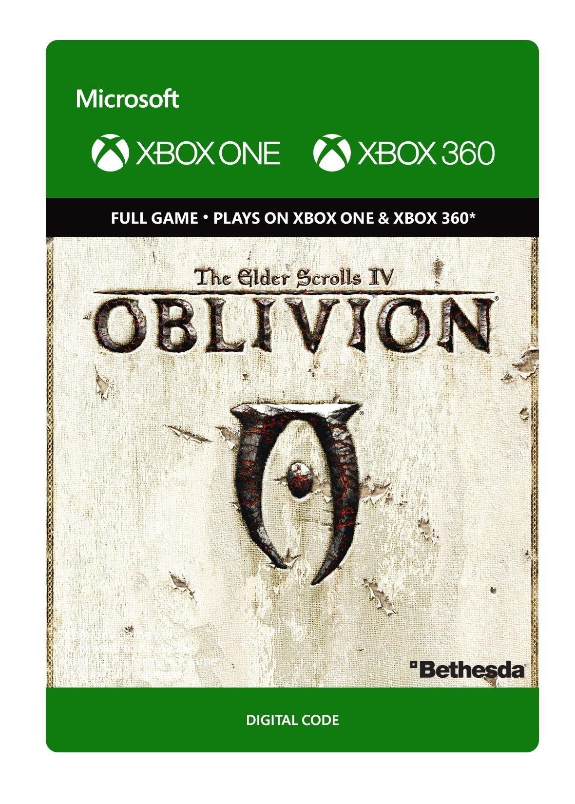 Oblivion - Full Game - Xbox 360 - Plays on Xbox One | G3P-00098 (e2414b3a-07af-4101-985d-6a7106f00ff5)