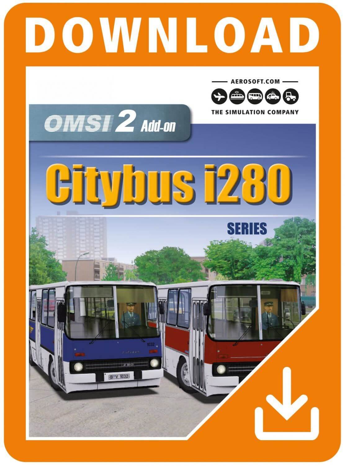 OMSI 2 Add-On Citybus i280 Series