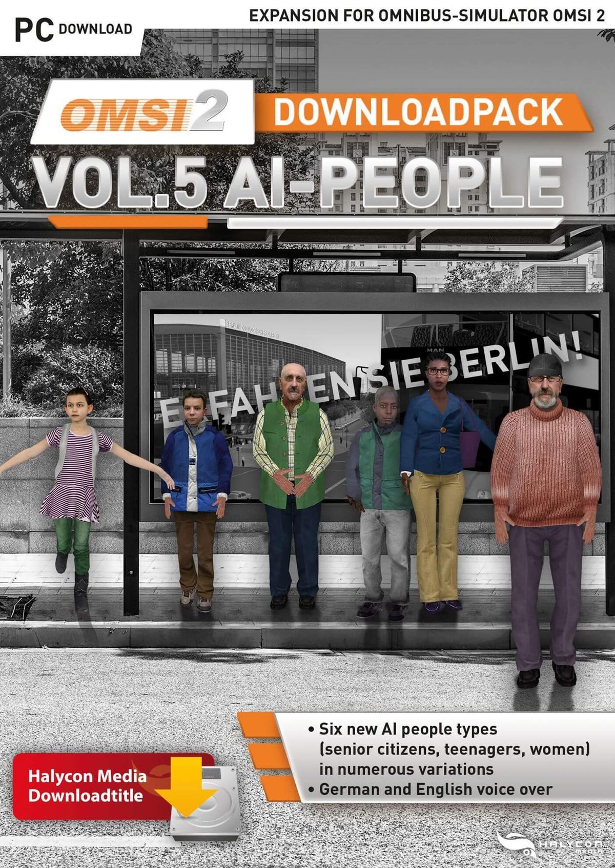 OMSI 2 Add-on Downloadpack Vol. 5 – KI-Menschen
