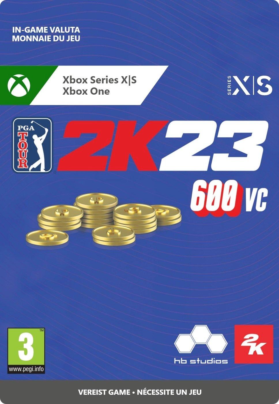 PGA Tour 2K23 - 600 VC Pack - Xbox Series X/Xbox One - Currency | 7F6-00499 (44984d6a-84b1-ee4c-a015-9229538fb9c4)