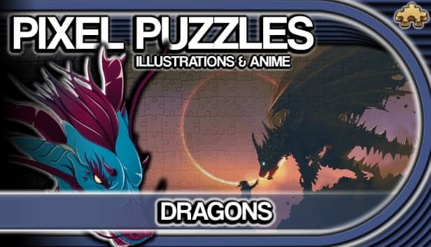 Pixel Puzzles Illustrations & Anime - Jigsaw Pack: Dragons | WW (0fce30be-4994-498c-a0ab-346b40e20285)