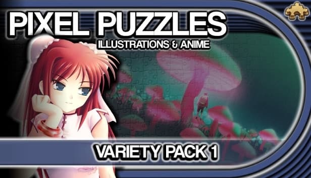 Pixel Puzzles Illustrations & Anime - Jigsaw Pack: Variety Pack 1 | WW (866d17be-e209-4052-8f53-303b1a9c1a1b)