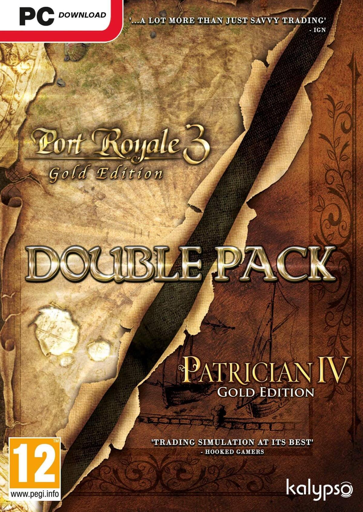 Port Royale 3 Gold + Patrician IV Gold - Double Pack