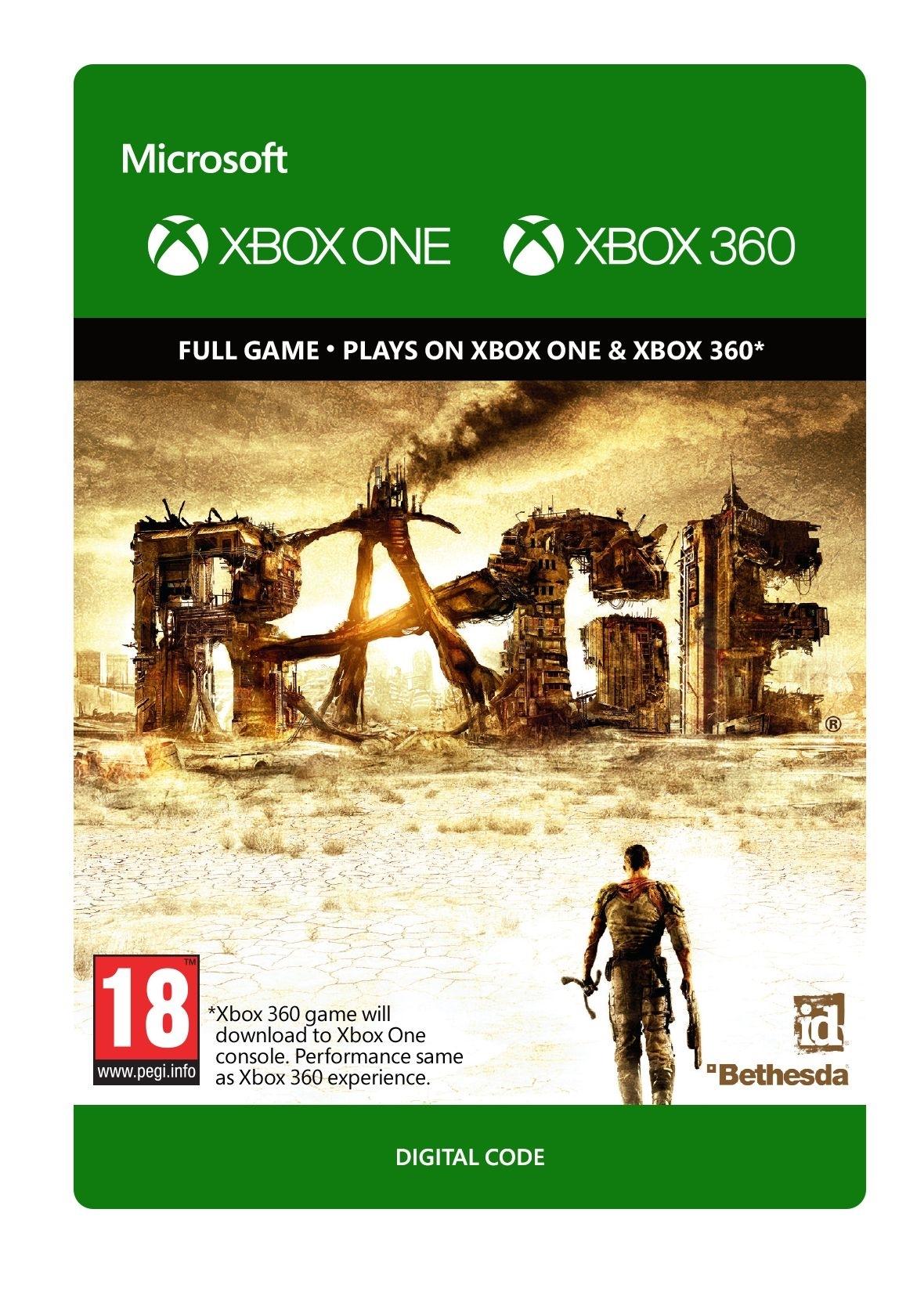 Rage - Xbox 360 - Plays on Xbox One - Game | G3P-00105 (60a751ea-c775-4e3e-8d66-cec4df98ffd6)