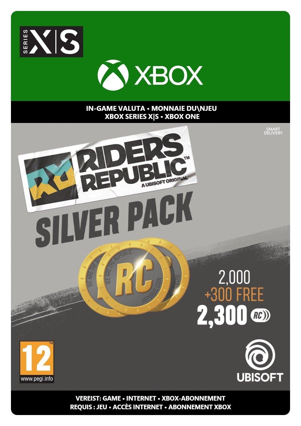 Riders Republic Coins Silver Pack - 2,300 Credits - Xbox Series X/Xbox One - Currency | 7F6-00406 (04f08a54-20ef-b74f-b25e-e00350b260ad)
