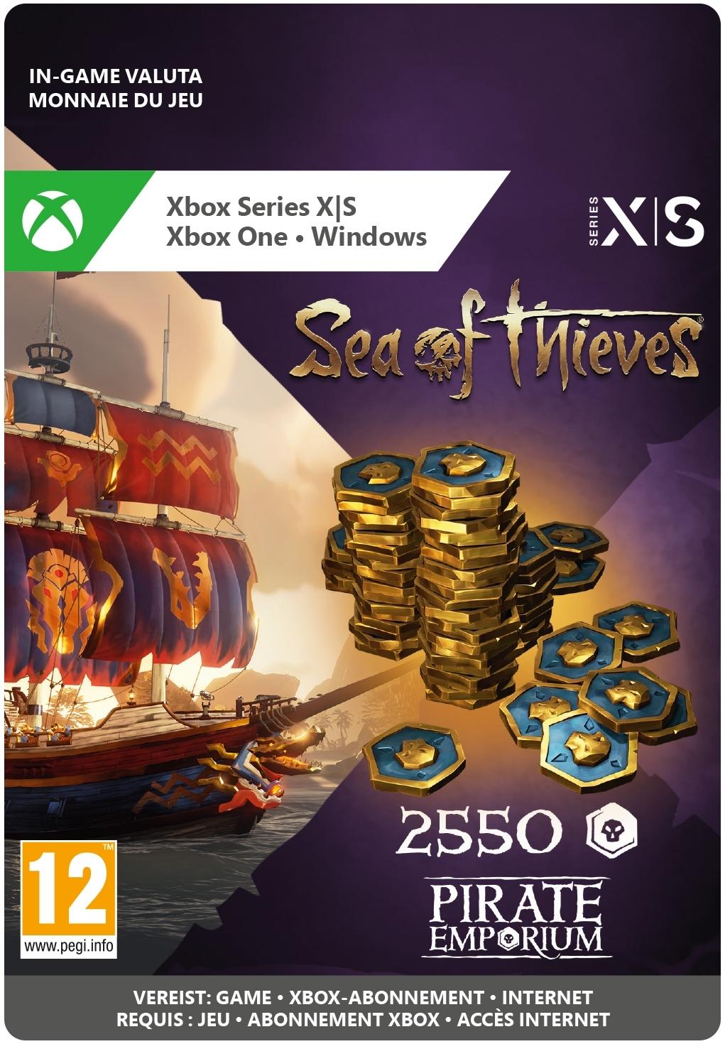 Sea of Thieves Captain's Ancient Coin Pack - 2550 Coins - Xbox Series X/Xbox One