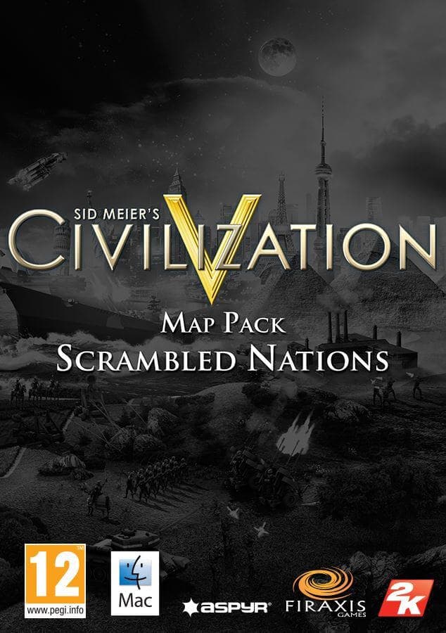 Sid Meier’s Civilization® V: Scrambled Nations Map Pack (MAC)
