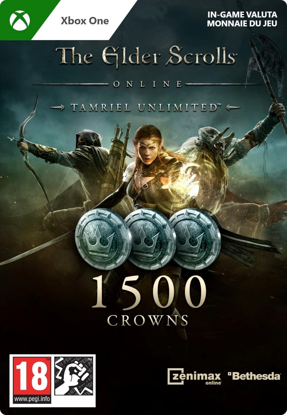 The Elder Scrolls Online: Tamriel Unlimited Edition: 1500 Crowns - Xbox One - Currency - Alleen | 7LM-00059 (c160c865-6b97-794b-9781-592b7fe230ae)