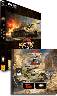 Theatre of War 2: Kursk 1943 + Battle for Caen