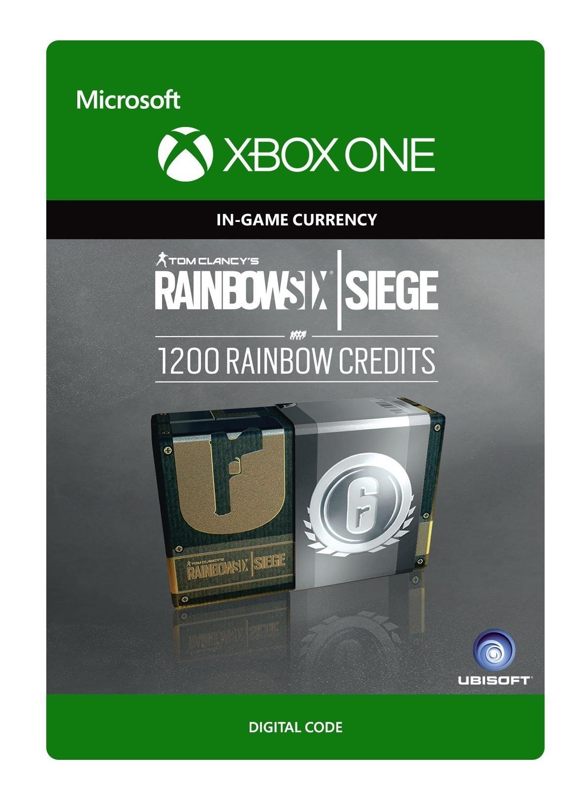 Tom Clancy's Rainbow Six Siege Currency pack 1200 Rainbow credits - Consumable - Xbox One | 7F6-00106 (9e3e57e2-3548-4898-a717-654fdc039321)