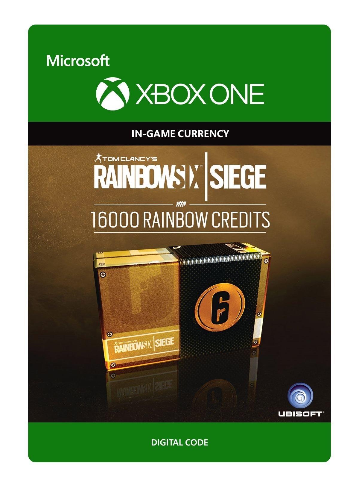Tom Clancy's Rainbow Six Siege Currency pack 16000 Rainbow credits - Consumable - Xbox One | 7F6-00109 (15fe01f5-0da3-485f-92ad-f7230fed1452)