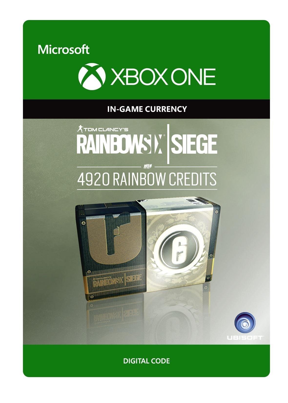 Tom Clancy's Rainbow Six Siege Currency pack 4920 Rainbow credits - Consumable - Xbox One | 7F6-00107 (e7e54d3d-bc93-4345-b7a4-5485f9842fad)