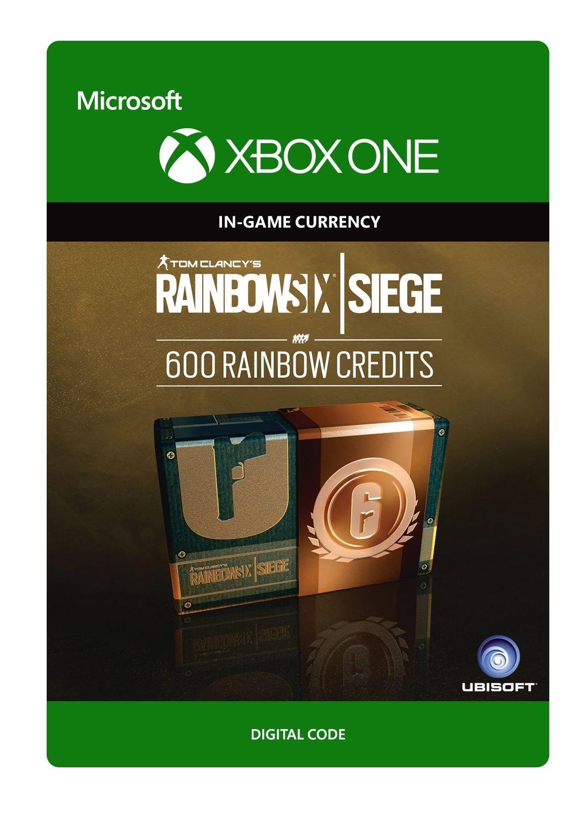 Tom Clancy's Rainbow Six Siege Currency pack 600 Rainbow credits  - Consumable - Xbox One | 7F6-00105 (2288a2d4-3bae-4cee-881a-f8d76912e5f8)