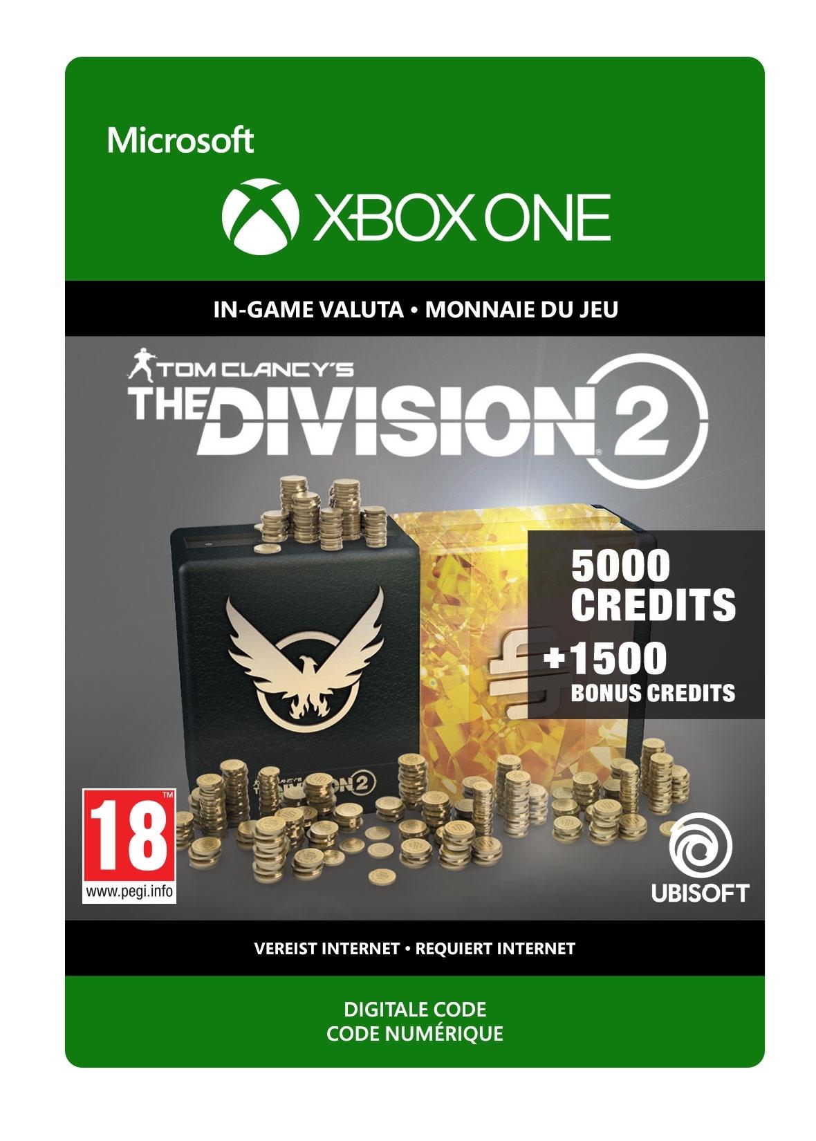 Tom Clancy's The Division 2: 6500 Premium Credits Pack - Xbox One - Add-on