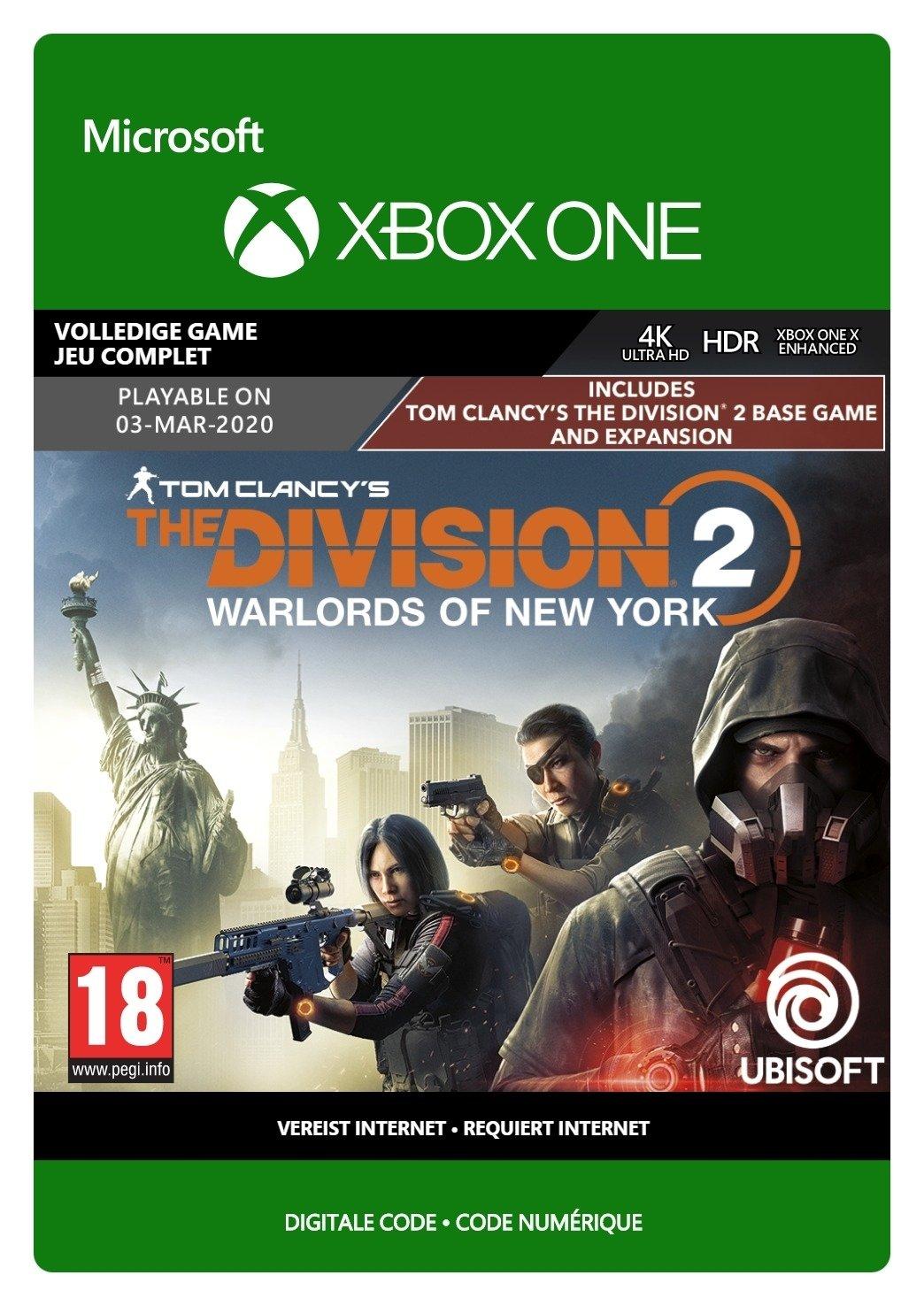Tom Clancy's The Division 2: Warlords of New York Edition - Xbox One - Game | G3Q-00896 (6f3f9ecd-10ca-ce4b-b1e4-180f8a1d08bb)