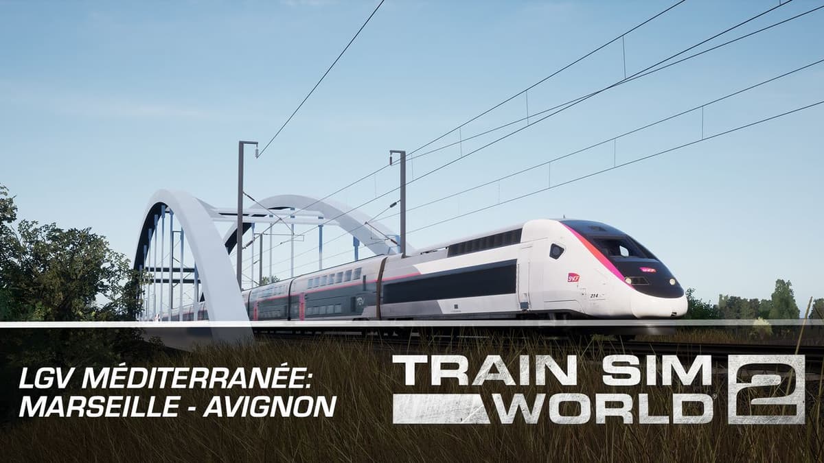 Train Sim World® 2: LGV Méditerranée: Marseille - Avignon Route