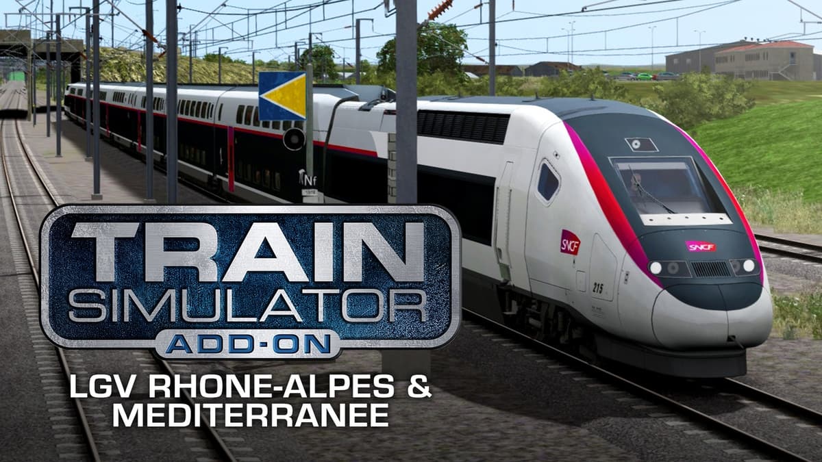 Train Simulator: LGV Rhône-Alpes & Méditerranée Route Extension