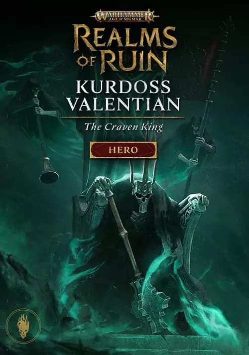Picture of Warhammer Age of Sigmar: Realms of Ruin - Kurdoss Valentian, The Craven King