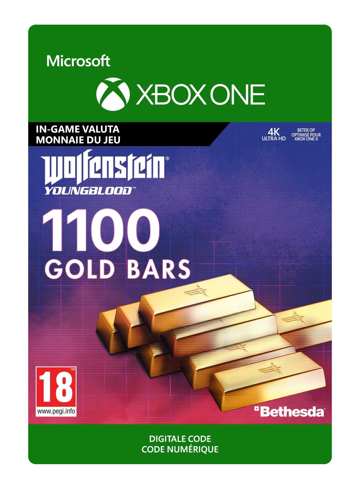 Wolfenstein: Youngblood: 1100 Gold Bars - Xbox One