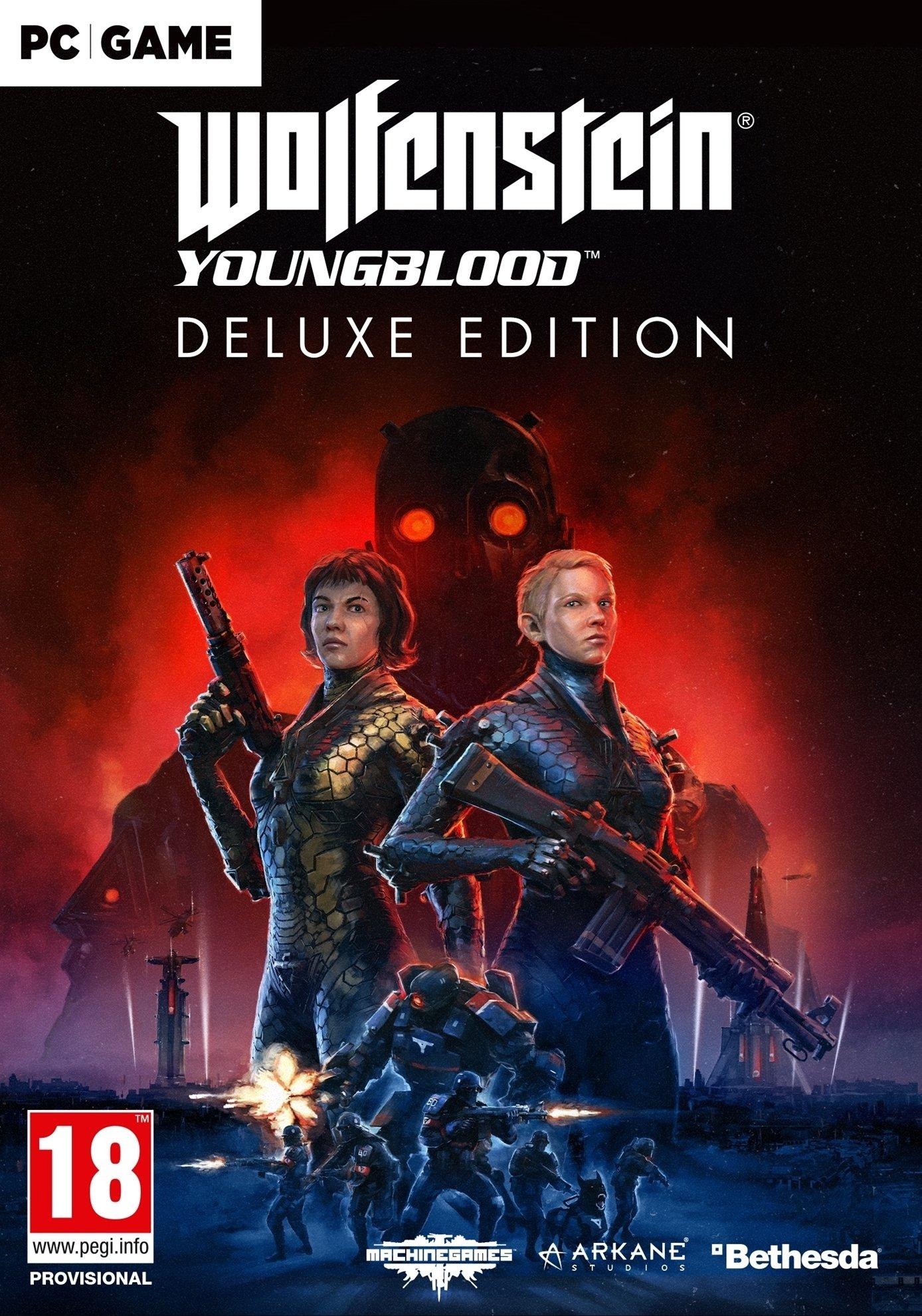 Wolfenstein®: Youngblood™ Deluxe Edition - New | Region Lock 3 (661cbe45-12d3-49c6-88ed-87f57716d0a9)