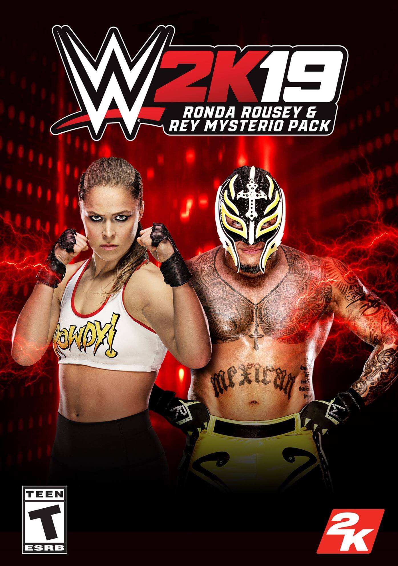 WWE 2K19 - Rey Mysterio & Ronda Rousey (ROW)