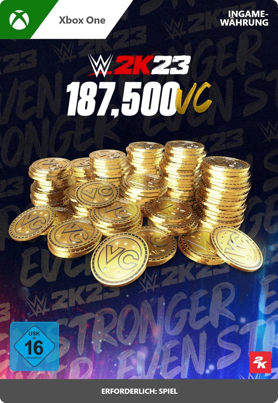 WWE 2K23: 187,500 Virtual Currency Pack - Xbox One - Currency | 7F6-00562 (0d82a3ae-190d-8d4a-8097-37cf312a39e6)