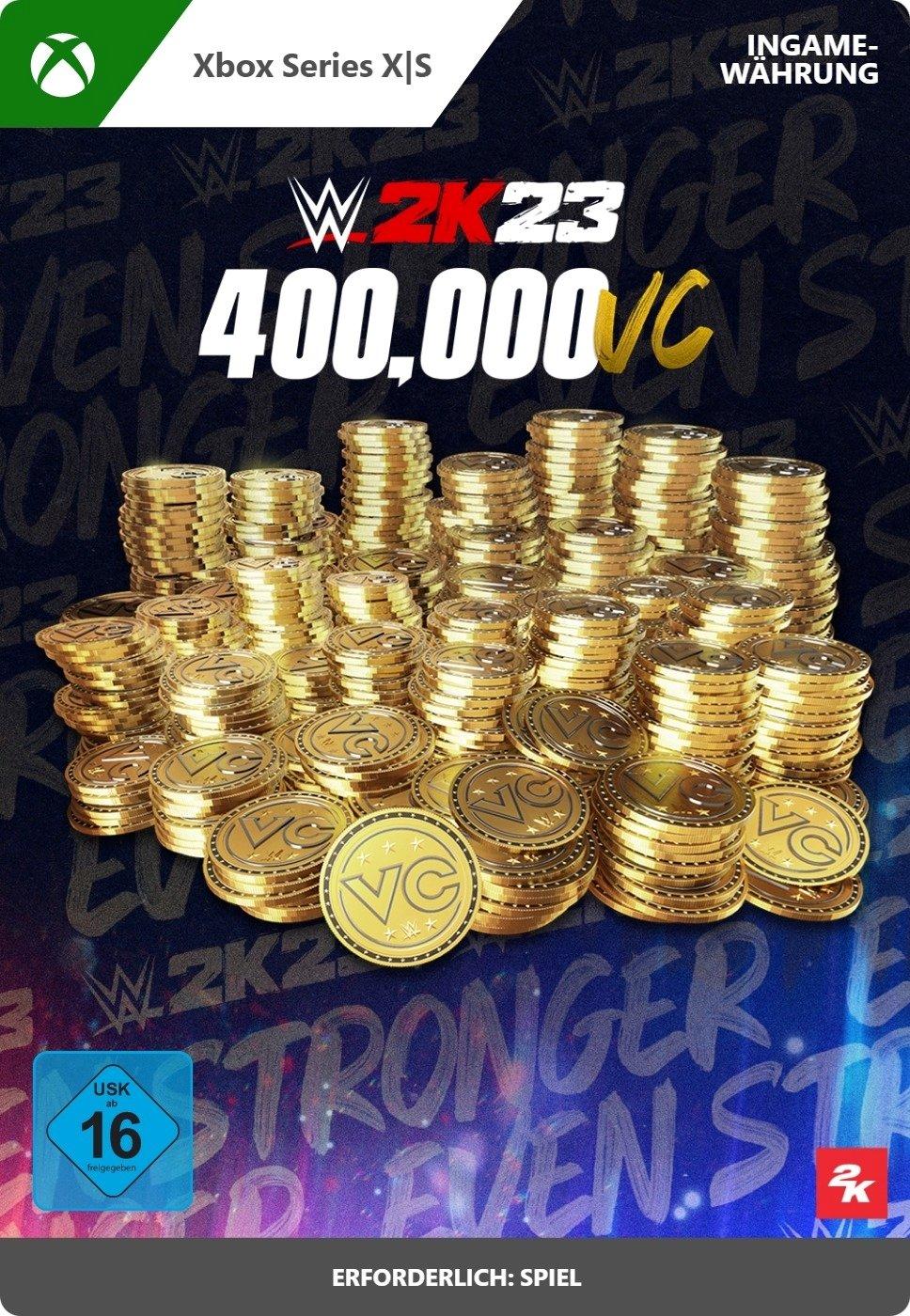 WWE 2K23: 400,000 Virtual Currency Pack - Xbox Series X - Currency | 7F6-00565 (8fcc6b53-6977-6341-becf-399c9c6e5842)