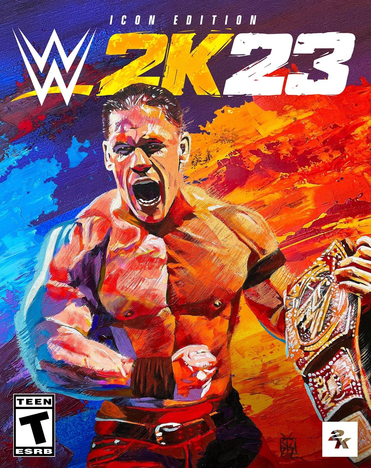 WWE 2K23 - Icon Edition - Pre Order | ROW (878d9574-039e-4f88-bd70-a2ad3a4e1b40)
