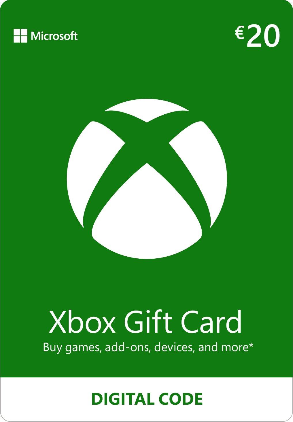 Immagine di Xbox Gift Card 20 EUR