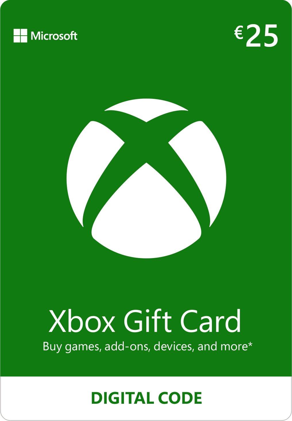 Picture of Xbox Gift Card 25 EUR