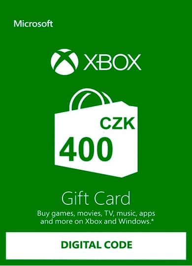  Xbox Gift Card 400 CZK - Czech