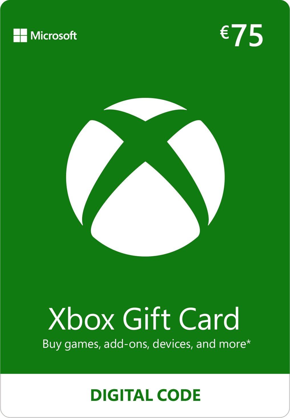 Immagine di Xbox Gift Card 75 EUR