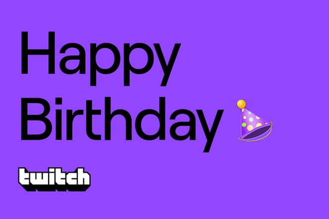 Twitch Happy Birthday Gift Card - GB
