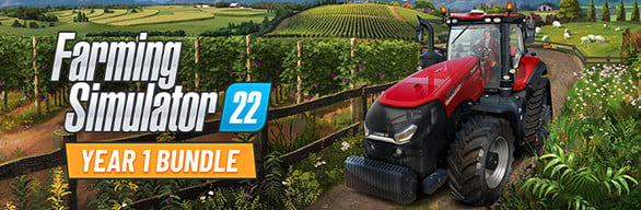 Farming Simulator 22 - Year 1 Bundle (Steam) | WW (384f6dc0-223a-456b-b698-9666f83be513)