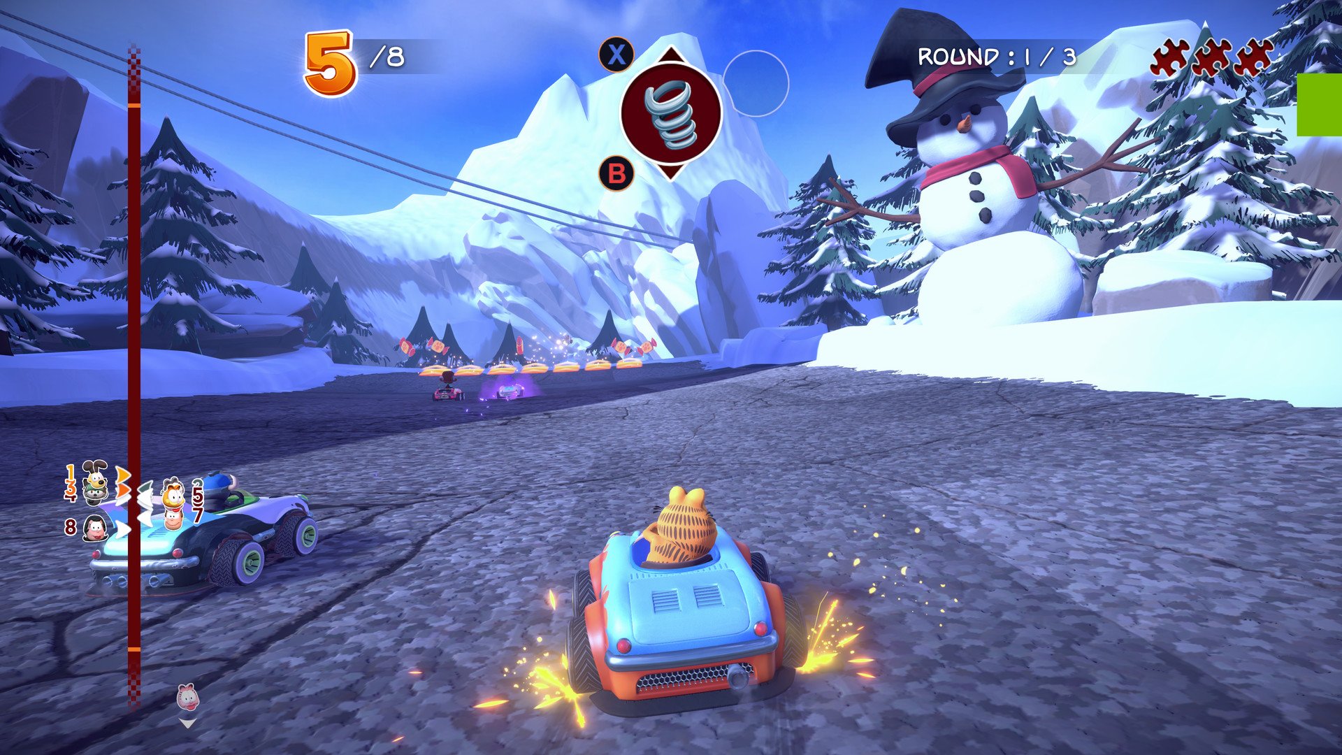 Garfield Kart - Furious Racing | WW (d865b07a-d492-4554-bd1b-abee3628c70a)